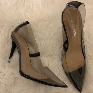Black Perplex Pumps
